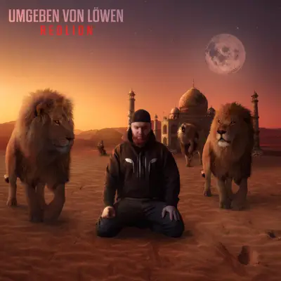 UMGEBEN VON LÖWEN Cover